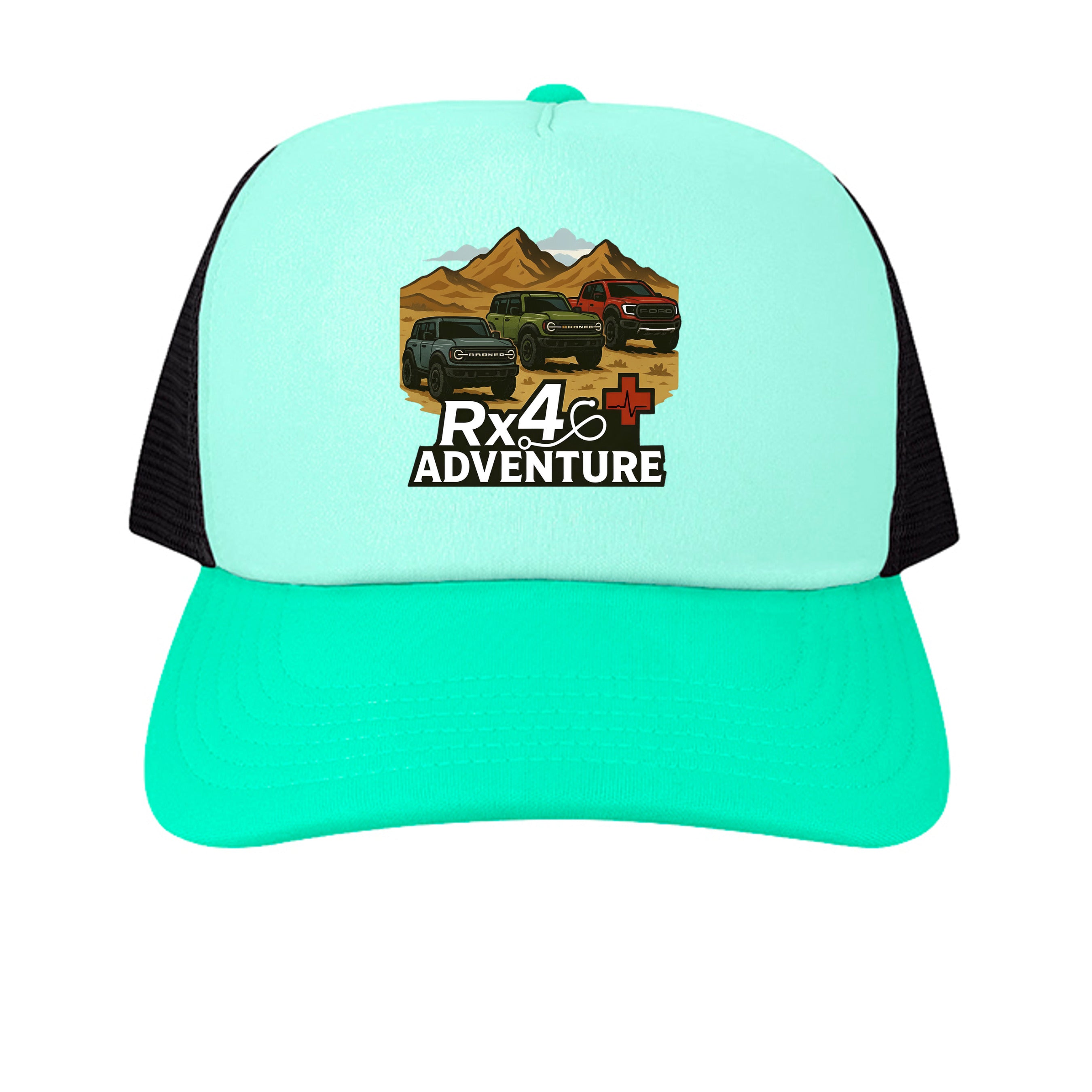 Light Mint/ Dark Mint/ Black - LTA - FRONT